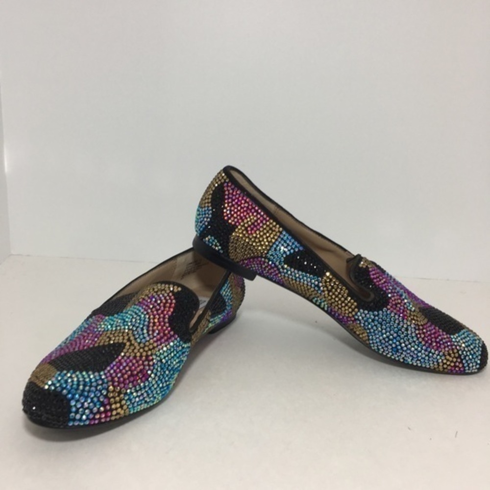 Steve Madden Rhinestone ‘Conncord’ Loafers NWOT